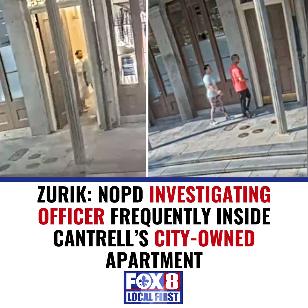 FOX8NOLA's tweet photo. Newly-obtained surveillance video has led to more questions about how Mayor LaToya Cantrell is spending her time and taxpayer dollars. https://t.co/N2uDFmH9Fv https://t.co/BM5UA0X5BE