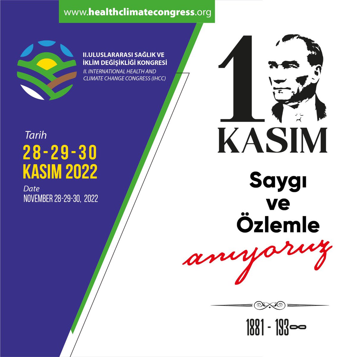 Daima sevgi, saygı ve özlemle 
#10kasım