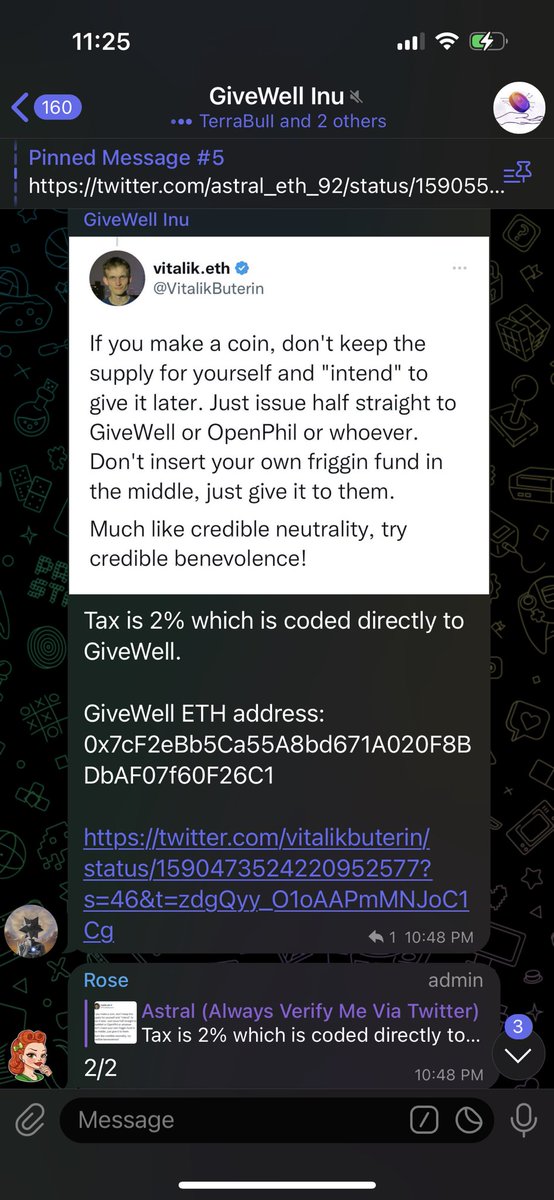 Lex_630's tweet photo. @jamiekingston @VitalikButerin @cz_binance Bullishhhhh. @VitalikButerin
Taxes going straight to @GiveWell #GIVEWILL #CHARITY https://t.co/w2BhZCiZwi