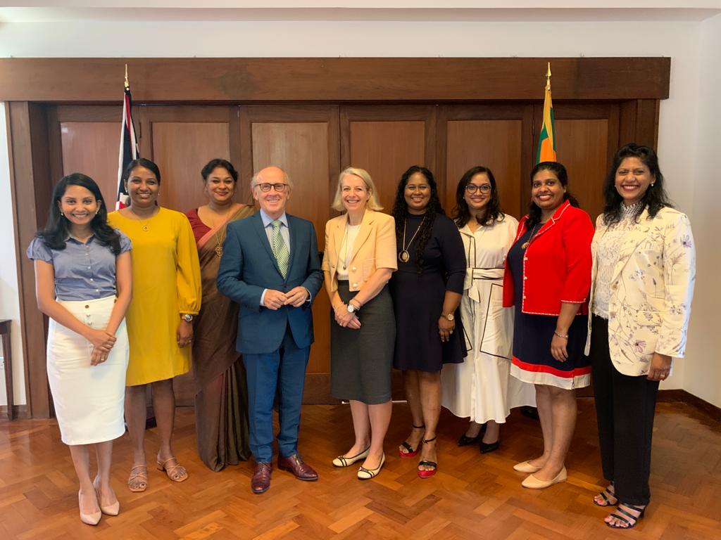 Discussion with women business leaders