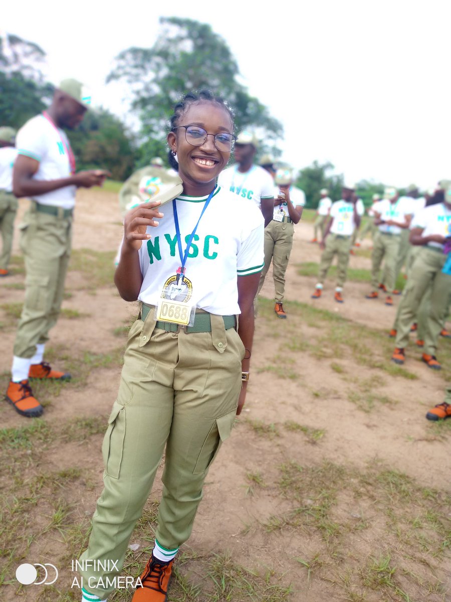 Mercyoncode's tweet photo. Obeying the Clarion call.

Nigeria is ours, Nigeria we serve
#nysc https://t.co/xhHSo0HgWM