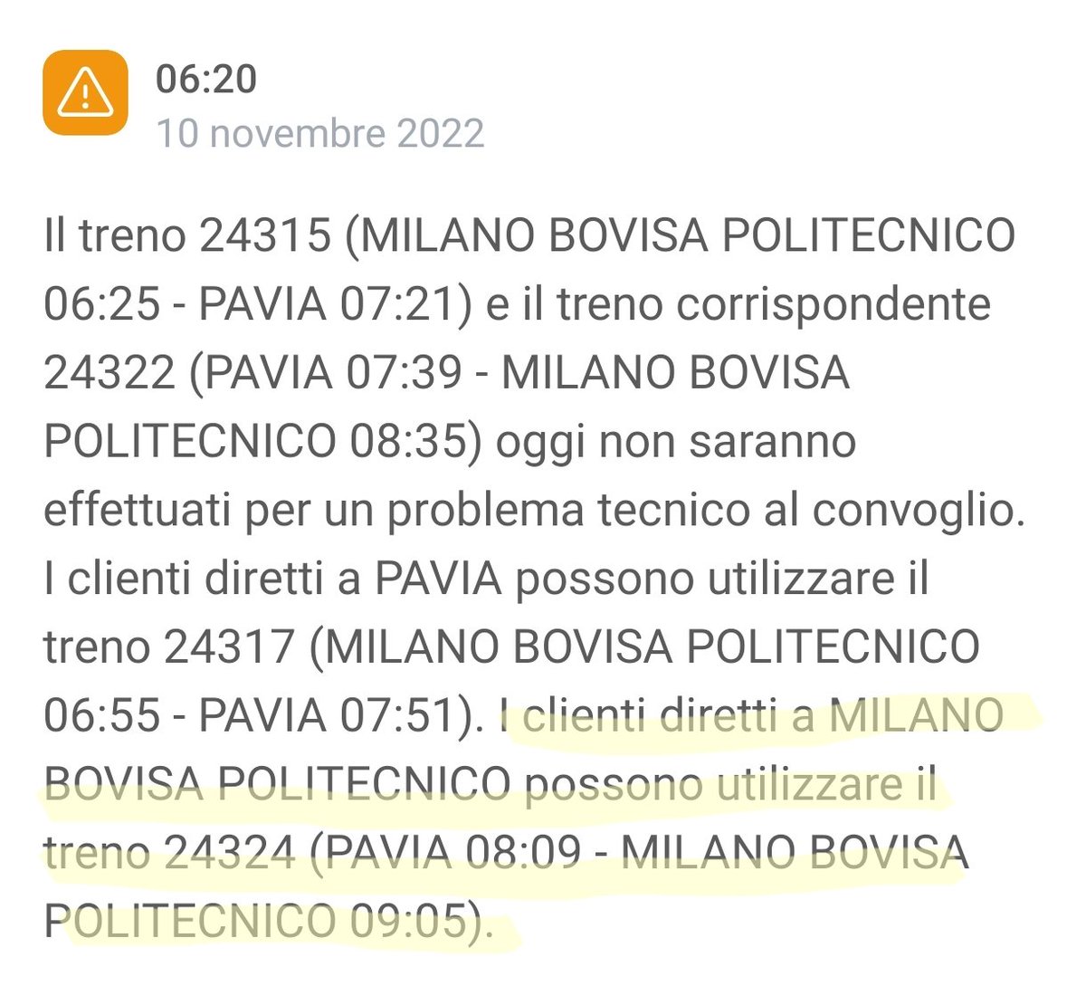 Brambuz's tweet photo. E niente, cosa dire...
@Trenord_Press 
@TrenordOfficial 
#fail
#sempremeglio
#serviziotop
#PAGLIACCI https://t.co/gRurhp1tcG