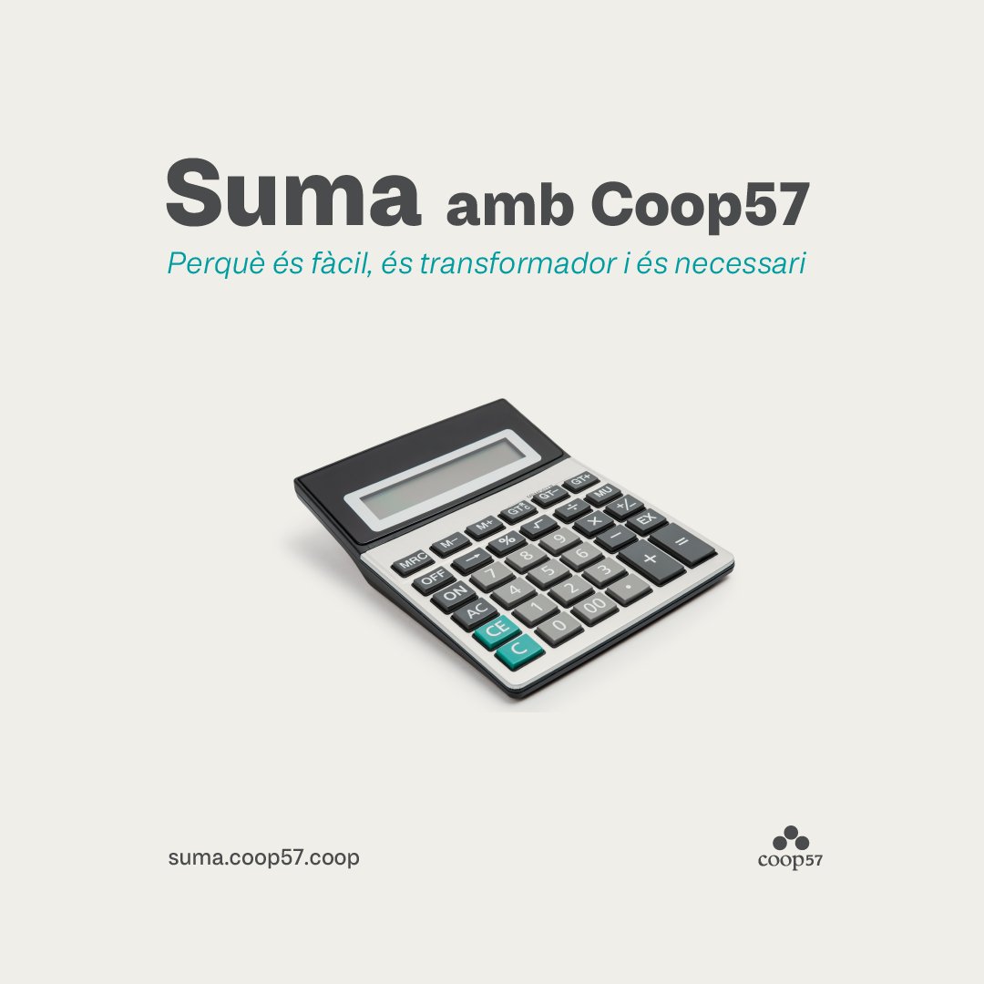 coop_57's tweet photo. 🏰 A Coop57 sempre diem que la nostra fortalesa són les nostres sòcies. 

Avui engeguem una campanya perquè volem ser moltes més. T'hi sumes?

🌐 https://t.co/Ds5CJbHLLW
🧮 #SumaCoop57 https://t.co/AjFccsDrZQ