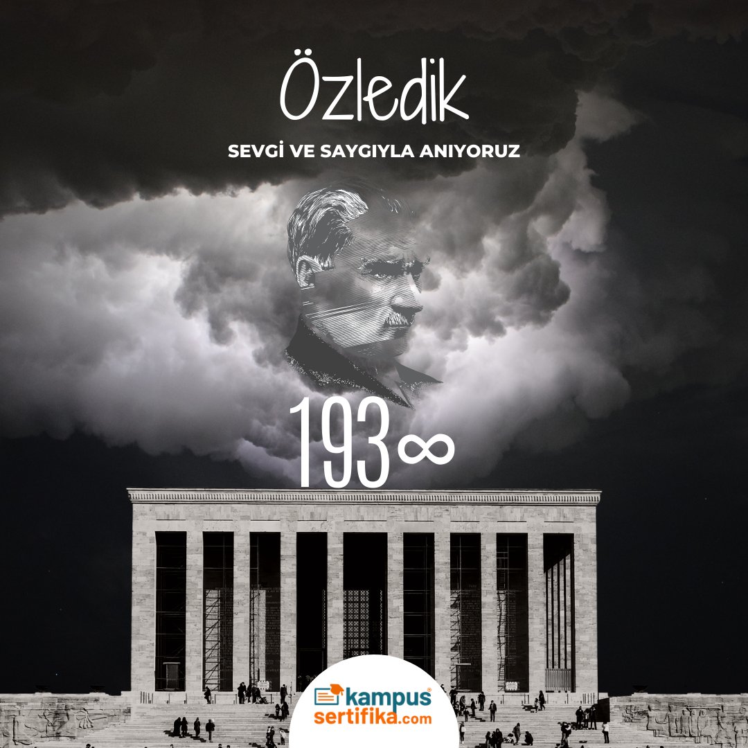 "Her 10 Kasım'da olduğu gibi bu 10 Kasım'da da Atatürk'e olan bağlılığımızı ve sevgimizi ortak düşünce ve duygularla bir kez daha dile getiriyor, büyük önderimizi özlemle anıyoruz."

#10kasım #atatürküanma #gazimustafakemalatatürk #sonsuz #saygıyla #saygıylaanıyoruz