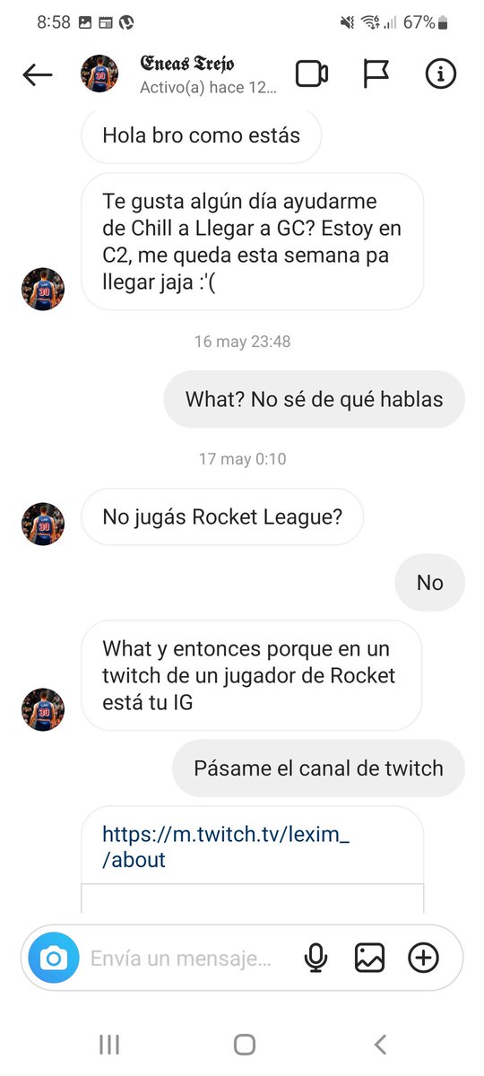 darthlexim's tweet photo. @LeXimRL Lo que podrías es usar tu propio canal de Twitch, que aún no has desvinculado mi canal de tu cuenta de Rocket League https://t.co/oiTTFOccMz