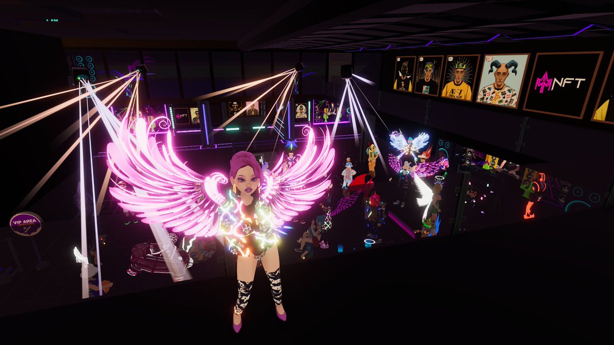 multinft's tweet image. So excited to RAGE with you all this week! 😝🤟 #DCLMVMF22 #Decentraland #MultiNFT #web3 #DCL #digitalfashion @decentraland @DJTRAXNFT @MAMATRAXdcl