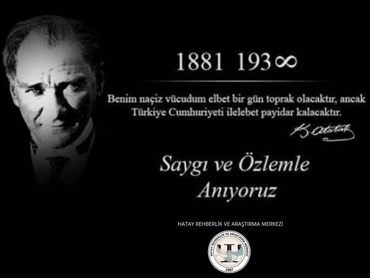 HatayRAM's tweet photo. Saygı ve özlemle...🥀 https://t.co/eQoD7oXU3s