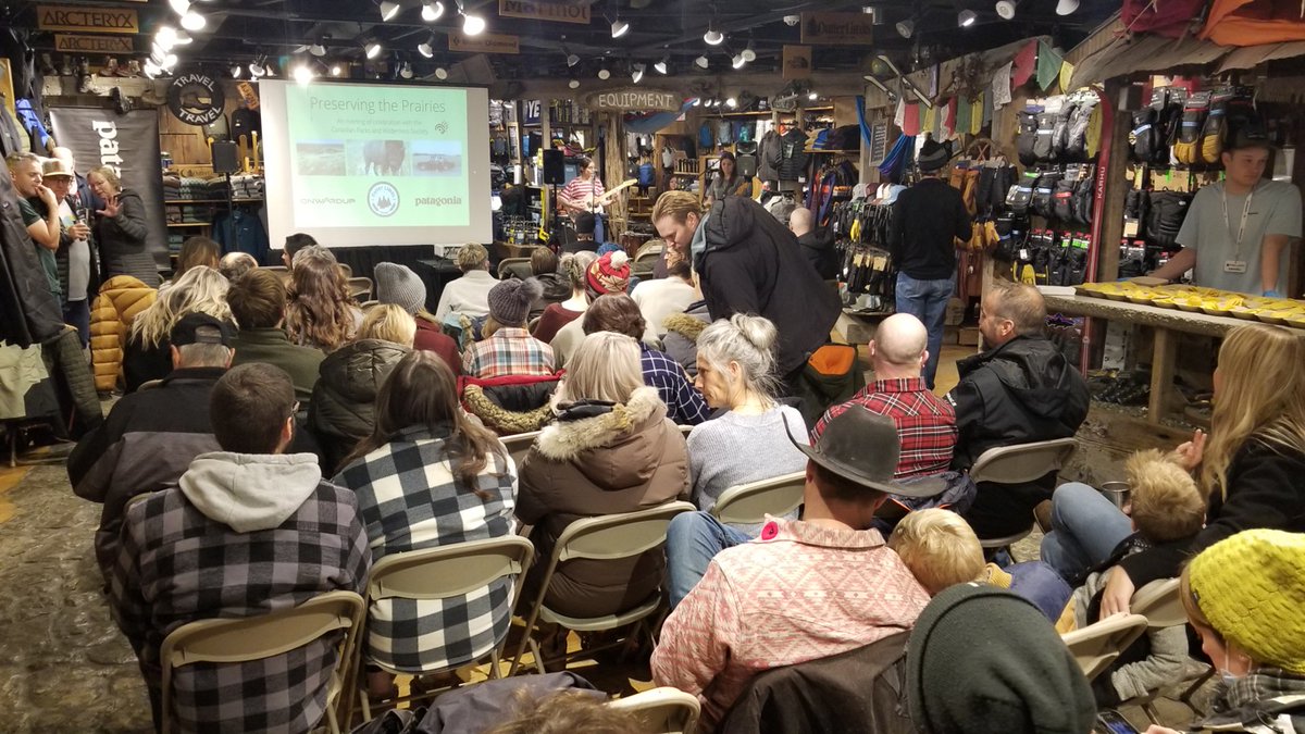 branimirphoto's tweet photo. Great program & turnout tonight at the ‘Preserving the Prairies’ public event put together by the staff from @cpawsSK and @Outter_Limits.
#yxe #conservation #nature #biodiversity #environment #grasslands #prairie #prairieconservation #keepSKwild https://t.co/y85f31Vslt