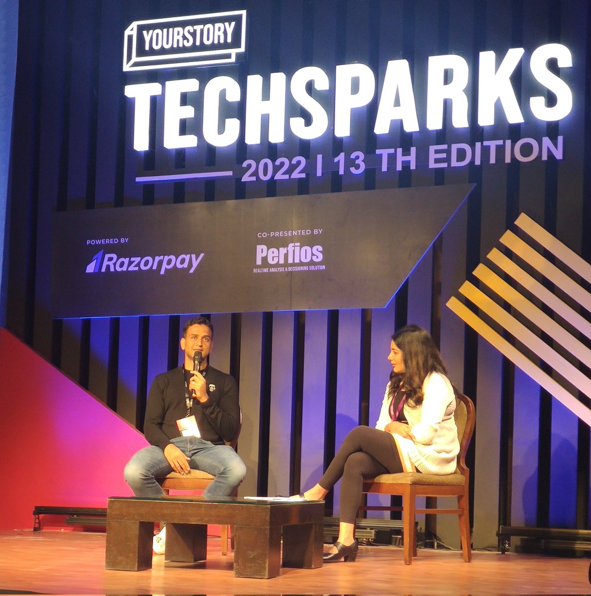 varnikagupta's tweet photo. #TechSparks2022 
@YourStoryCo @zerodha @Nithin0dha https://t.co/5Dbk09wxto