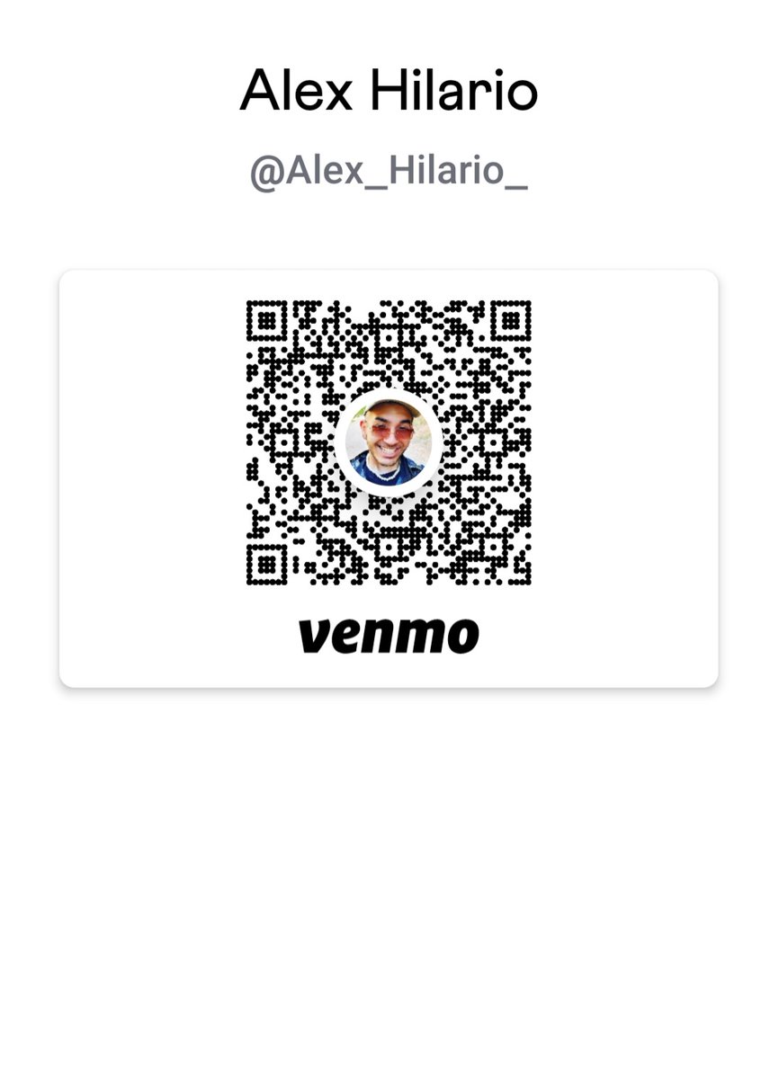 alexhil2000's tweet photo. @Venmo https://t.co/8dYVNA8uGp