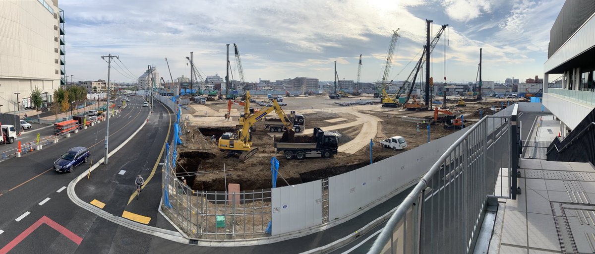 杭打ち始まってますね……再来年秋かぁ🤔 