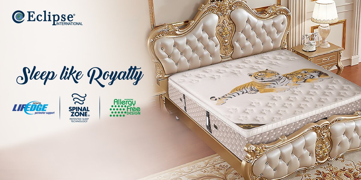 EclipseMattress's tweet photo. Discover the last word in comfort with superlative #dualspringtechnology. #CoilOnCoil brings you both firm &amp; plush comfort levels in one #sleep system for excellent #backsupport. https://t.co/fj8fBiCxVN

#EclipseInternationalIndia #RoyalLiving #Mattress #AmericanSleepSpecialists https://t.co/CFD79VfUQ1