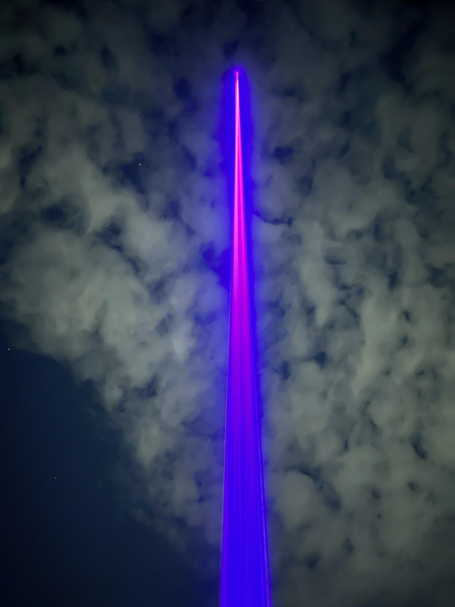 ITS PURPLE BEAM TIME