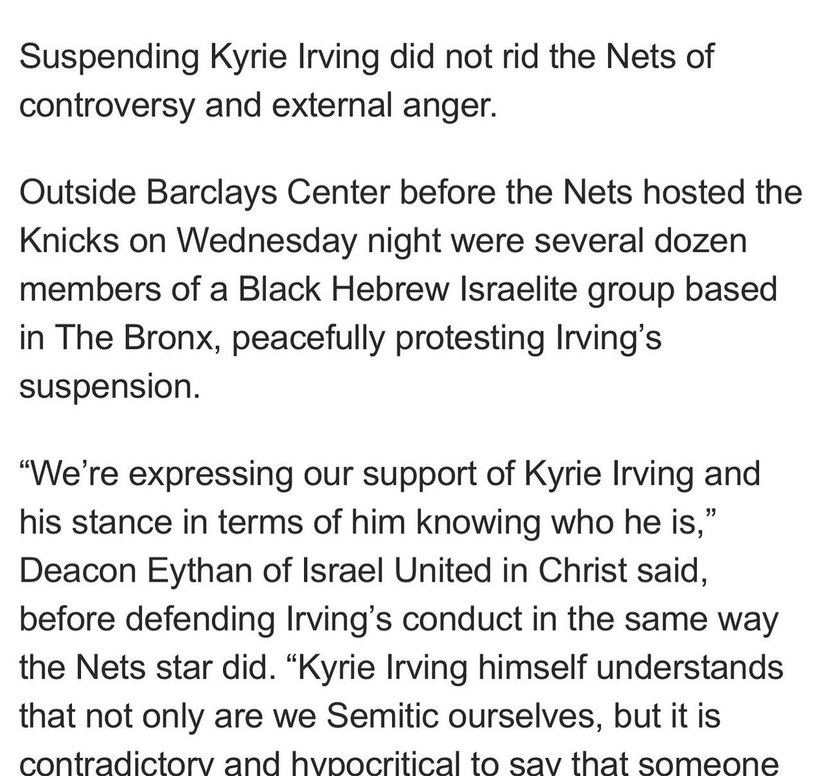 BishopNathanyel's tweet image. This is just a small part of Gods army according to Ezekiel 37:10 but believe me, we have a whole lot more: peace #Kyrie Irving .