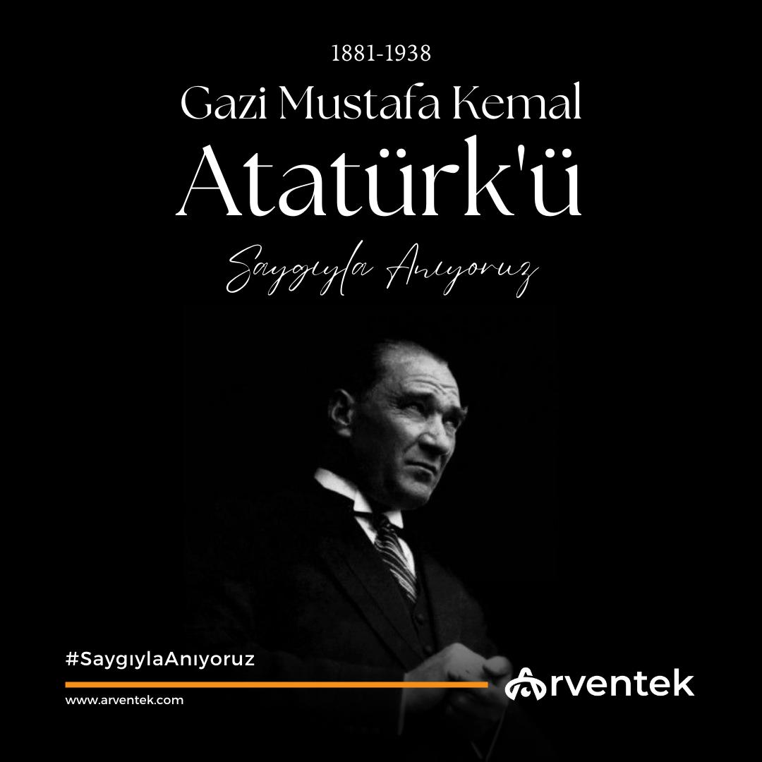 Bizlere aşıladığın azim ve kararlılıkla senin fikir ve düşüncelerini rehber alarak yürümeye devam ediyoruz.

Cumhuriyetimizin kurucusu Ulu Önder Mustafa Kemal Atatürk’ü, aramızdan ayrılışının 84. yılında saygı, sevgi ve özlemle anıyoruz. 

#10Kasım #MustafaKemalAtatürk