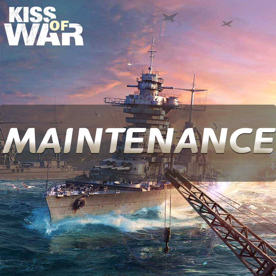 KissOfWarOnline's tweet photo. Dear commanders,
Maintenance announcement for V1.94😁
Maintenance Time:
- 2022-11-10 08:00-09:25（UTC）
What's new:
https://t.co/0i8bEon0ZE Warship: USS Edwards.
2.Improved the time display of limited-time items.
That’s all, enjoy your game!
#KissOfWar #update https://t.co/okKTPT5zJG