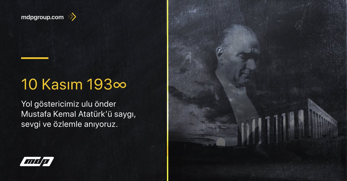 Cumhuriyetimizin kurucusu Gazi Mustafa Kemal Atatürk’ü vefatının 84. yılında saygı, sevgi ve özlemle anıyoruz.

#10Kasım