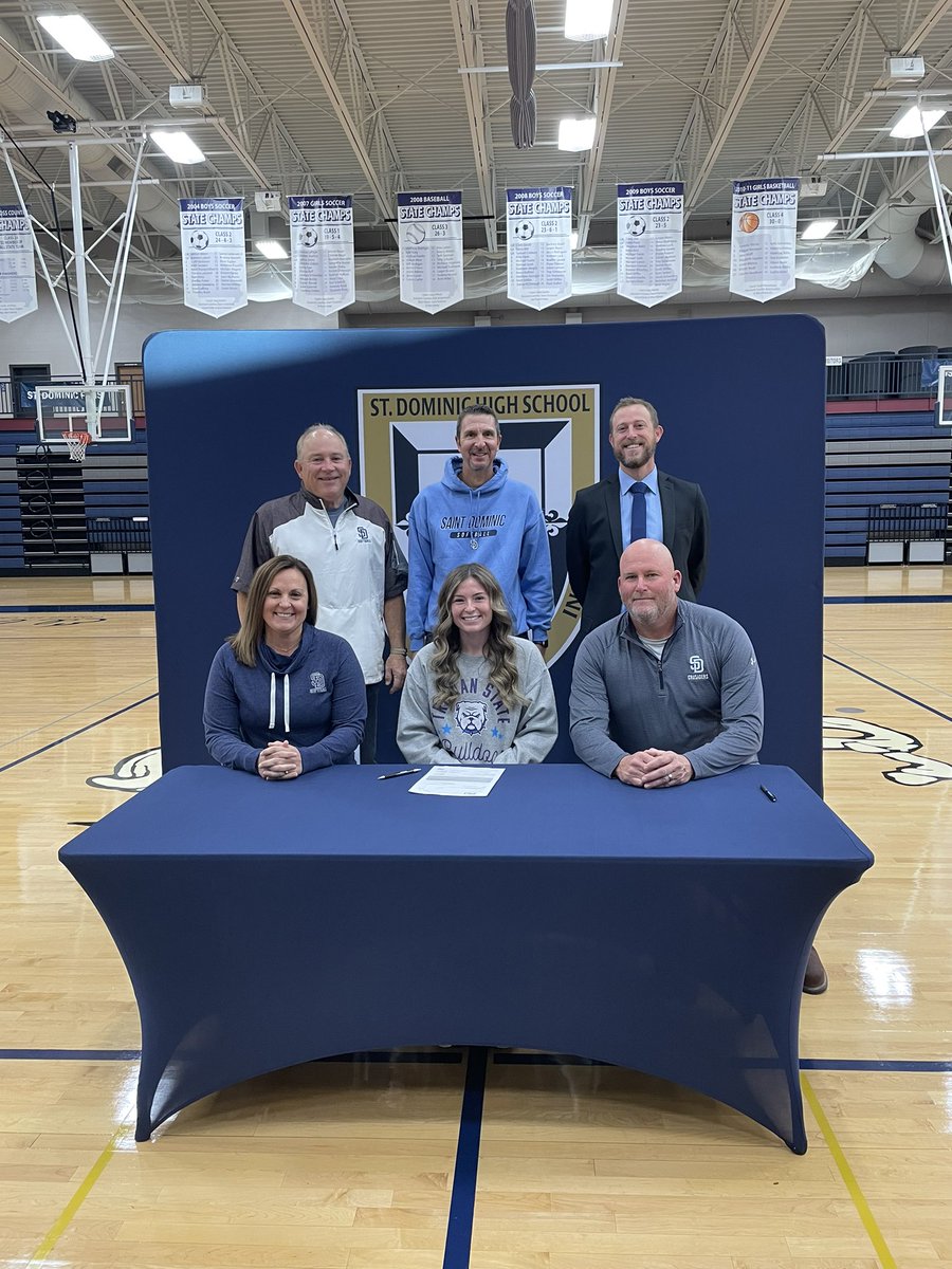 Congratulations to Abby Danchus on signing her #NLI to play softball at Truman State. <a href="/sdhssoftball/">SDHS Softball</a>