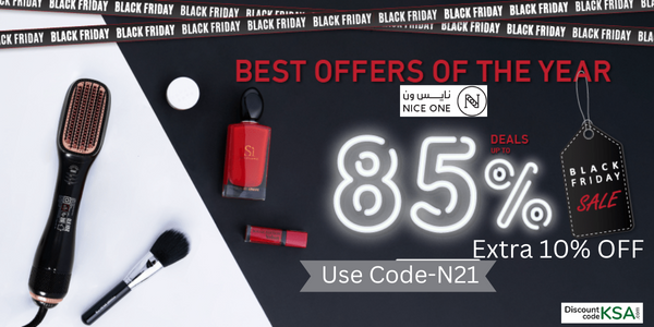 DiscountcodeKsa's tweet photo. 💥💥Nice One Black Friday Sale💥💥
🎊Get Up to 85% OFF + 10% OFF on Beauty Products🎊
Use Code-🥳N21🥳
Click Here-https://t.co/1vxlrjH01n
#Discountcodeksa #KSA #Blackfridaysale #Beauty #makeup #Cosmetics #fragrance #onlineshopping https://t.co/DpMd9E1dFj