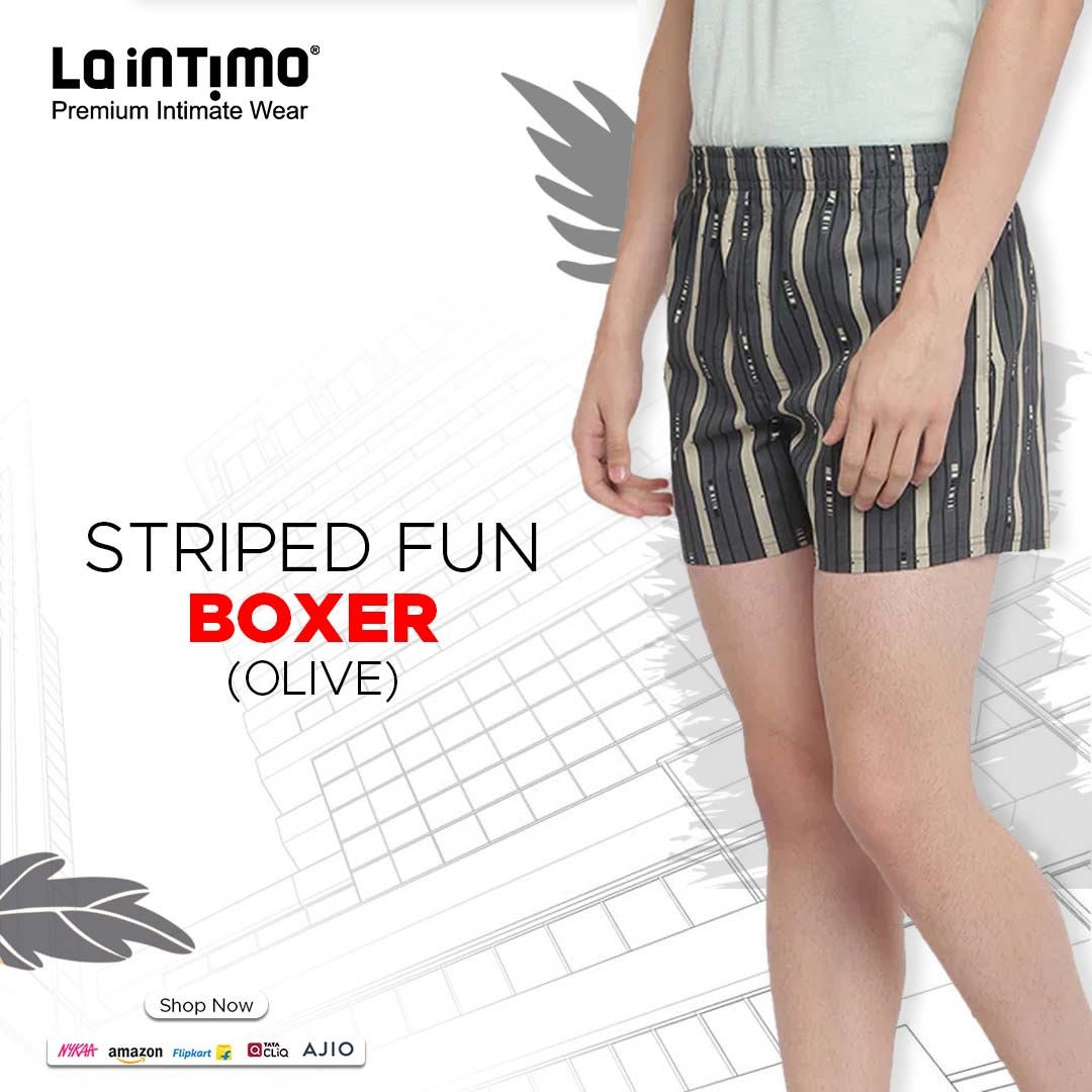 Laintimo69's tweet image. Level up your comfort zone in very comfortable laintimo nightwear.
Product - Striped Fun Boxer (Olive Color)
Shop Online - laintimo.com
________________

#nightwear #basicwear #menswear #laintimo #loveyourunderwear #madeinindia #comfortable #boxershorts #thongs