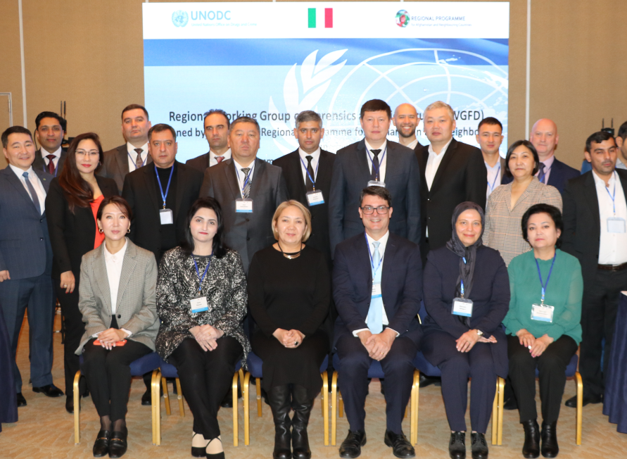Regional Programme for Afghanistan and NC (@unodc_rpanc) on Twitter photo <a href="/UNODC_RPANC/">Regional Programme for Afghanistan and NC</a> organized the Regional Working Group on Forensics & Drugs on 8-9 Nov in Astana. 3⃣5⃣ Senior #lawenforcement & #forensic Experts from 7⃣ countries & CARICC exchanged ideas & discussed strategy development among the participating countries. This was supported by 🇮🇹 <a href="/UNODC_RPANC/">Regional Programme for Afghanistan and NC</a> organized the Regional Working Group on Forensics & Drugs on 8-9 Nov in Astana. 3⃣5⃣ Senior #lawenforcement & #forensic Experts from 7⃣ countries & CARICC exchanged ideas & discussed strategy development among the participating countries. This was supported by 🇮🇹