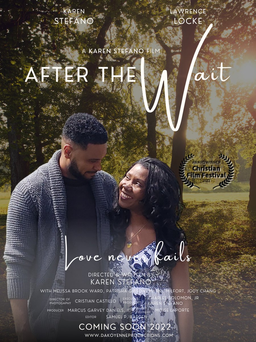 AftertheWait's tweet image. We're delighted to announce After the Wait took home two awards at the 2022 Christian Film Festival. Congrats to the cast and crew of #afterthewaitfilm, and thanks to #cff2022 for having us! 
Tags: #production #indiefilm #supportindiefilm #film #featurefilm