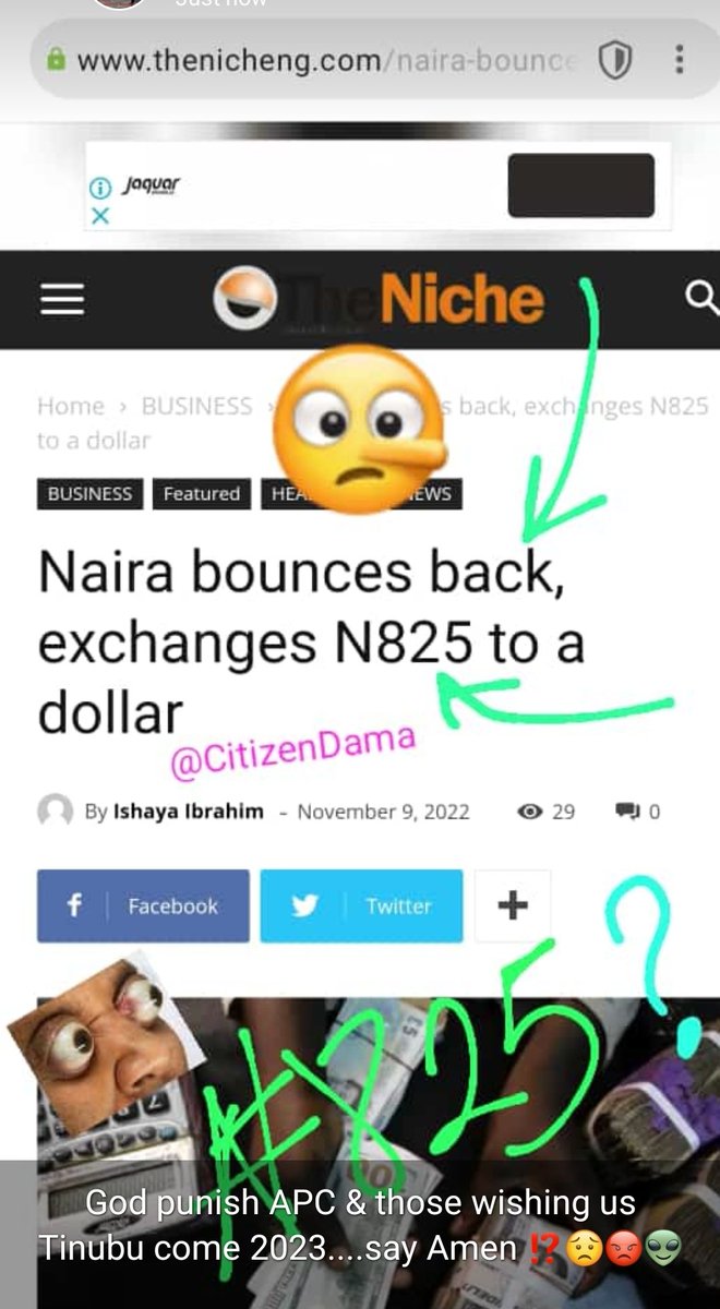 CitizenDama's tweet photo. I didn't make this up
Guys, is this what @MBuhari meant in 2015 when he screamed from #TOP2BOTTOM?
What a wicked caption:
Bounce back
@DeleFarotimi @CNWAOKOBIAJNR @realkenokonkwo @ChidiOdinkalu @jcokechukwu @OkeyBakassy @Lameenkolos @_weyimi @edehfelixc1 @BiggVin @PeterPsquare https://t.co/8pGO0h0ieY