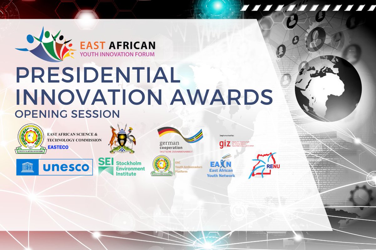 The last day of the East Africa Youth Innovation Forum starts today, Thursday 10th November from 10.30am EAT &amp; will climax in the Presidential Innovation Awards.

Watch the live ceremony on YouTube: youtube.com/watch?v=HbNjUA…

#EAYouthInnovationForum #EAC
<a href="/easteco1/">East African Science & Technology Commission</a> <a href="/jumuiya/">East African Community</a> <a href="/EAC_yap/">EAC Youth Ambassadors Platform</a>
