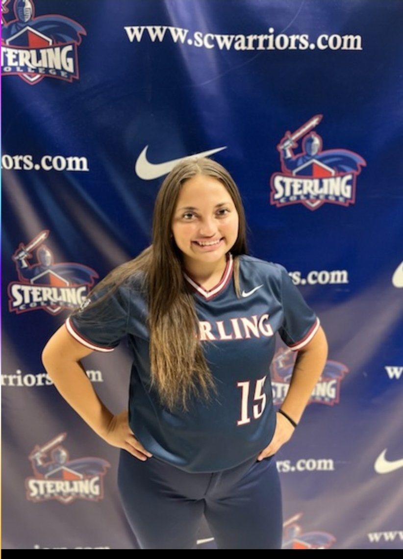 Very proud of this young lady.  Izabelle Silva from The West Coast Wolverines committed to Sterling College today.  Congratulations to you and your family.  #westcoastwolverines #sterlingcollegesoftball