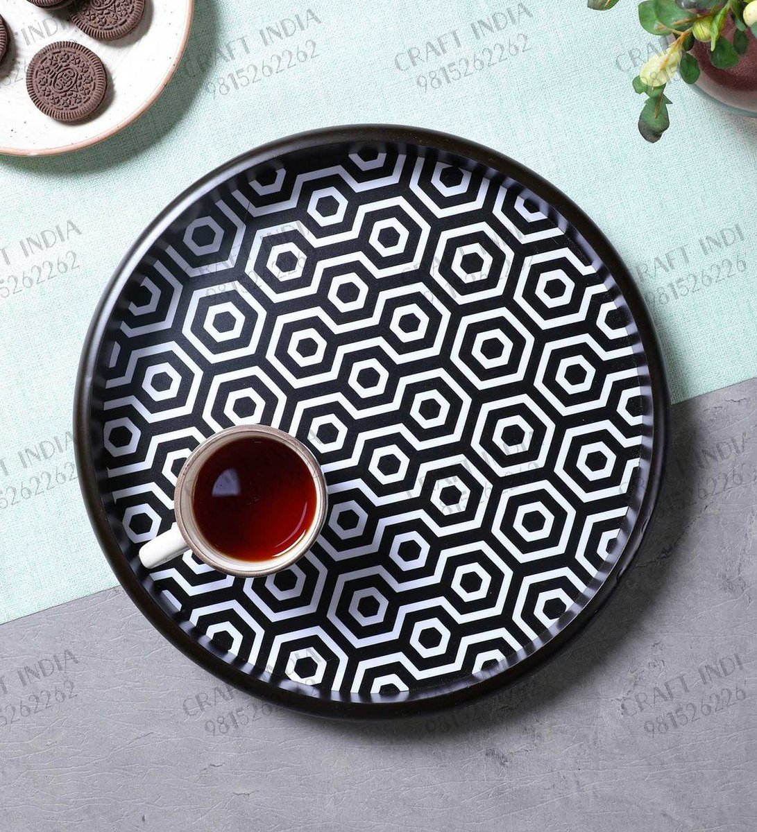 CraftIndia9's tweet photo. Beautiful printed hand-made collection
MDF Round Tray
Available in various designs
.
#mdftray #roundtray #handmade #serveware #giftware https://t.co/xIOchQODDe