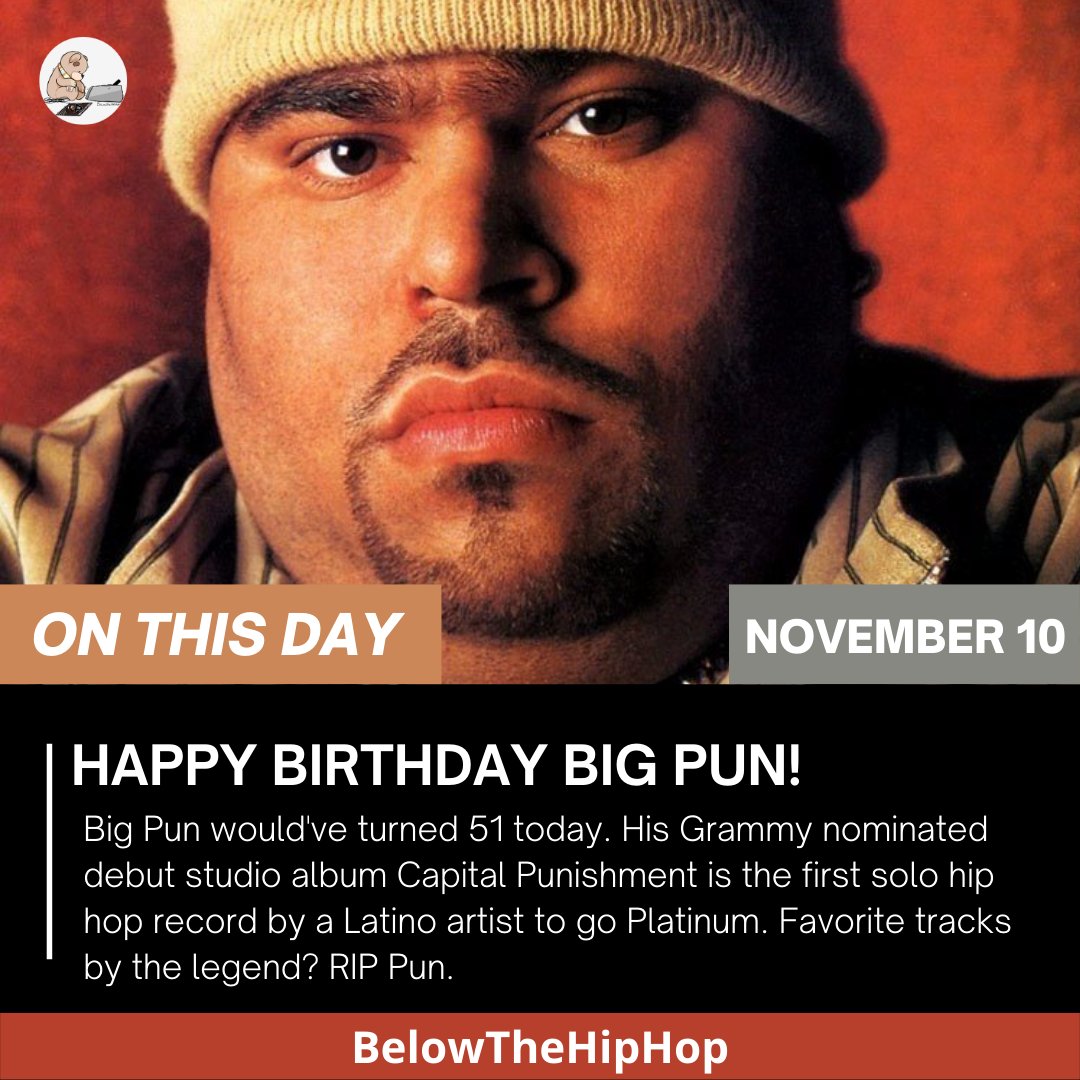 Happy birthday Big Pun, Warren G, U-God & more! 