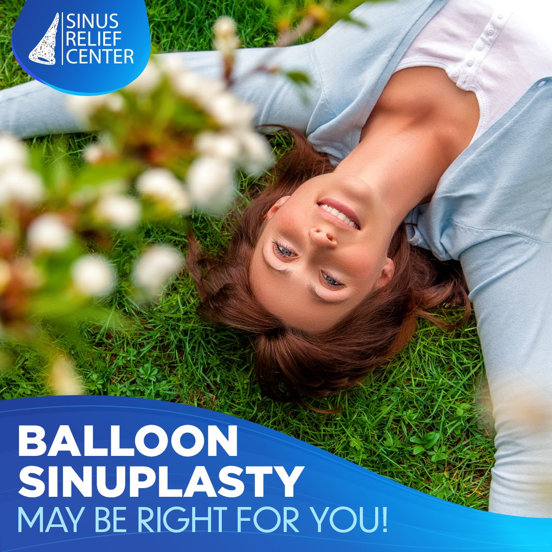 SinusReliefCtr's tweet photo. Find relief from allergies and other chronic sinus issues! From in office CT Scans to the Balloon Sinuplasty procedure. Book your appointment today!
https://t.co/nPJIHZUQ5x

#sinusissues #balloonsinuplasty  #sinus #sinusrelief #sinuspressure #sinuscare #sinusinfection #sinusitis https://t.co/I8ponZgb2c