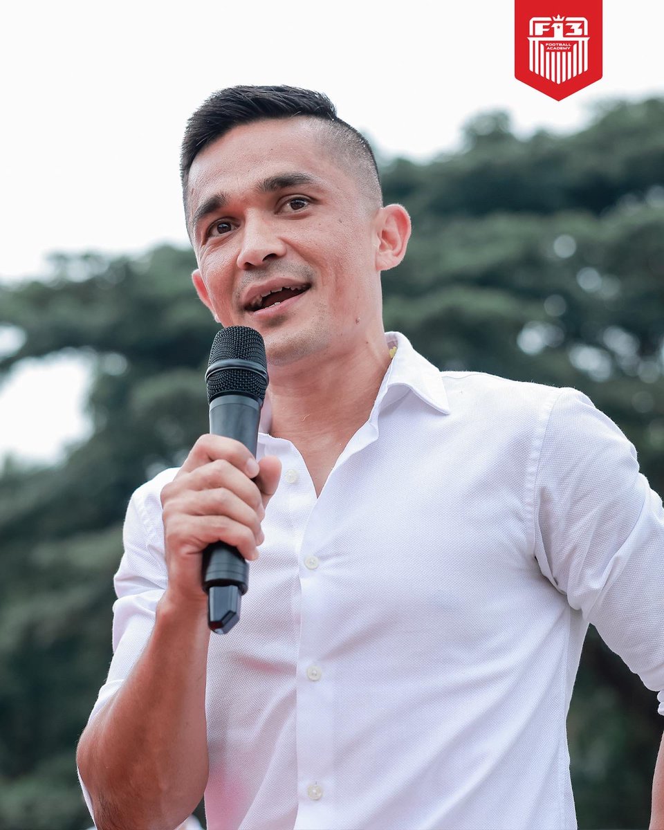 F13Academy's tweet photo. When the King spoke, we listened. Thank you @chetrisunil11 for an unforgettable day. #f13

@ckvineeth @rinoanto https://t.co/wmBNdqOaFA