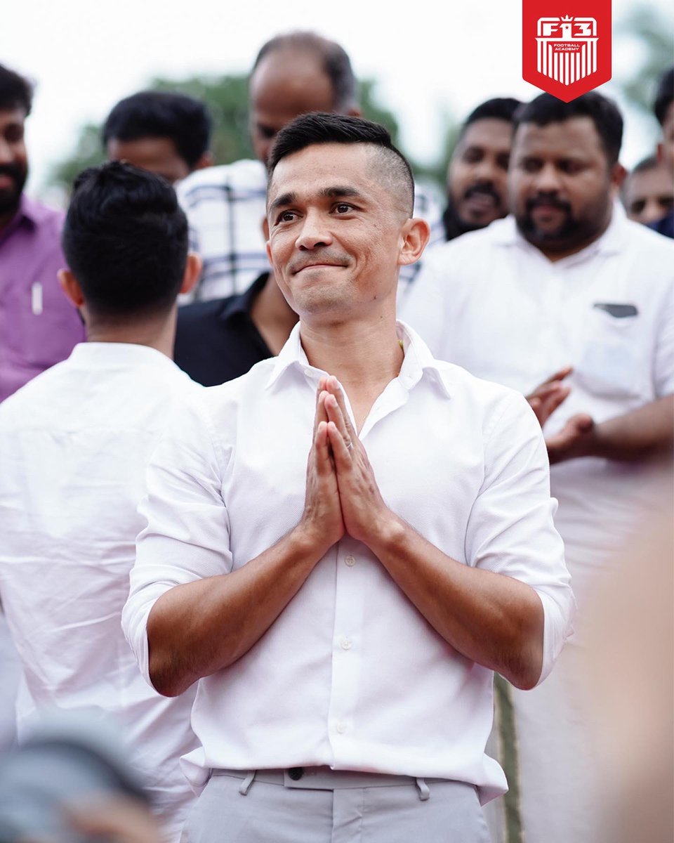 F13Academy's tweet photo. When the King spoke, we listened. Thank you @chetrisunil11 for an unforgettable day. #f13

@ckvineeth @rinoanto https://t.co/wmBNdqOaFA