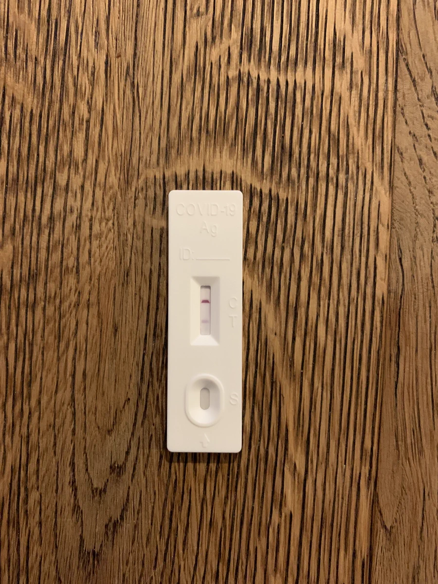 Positive Covid test.