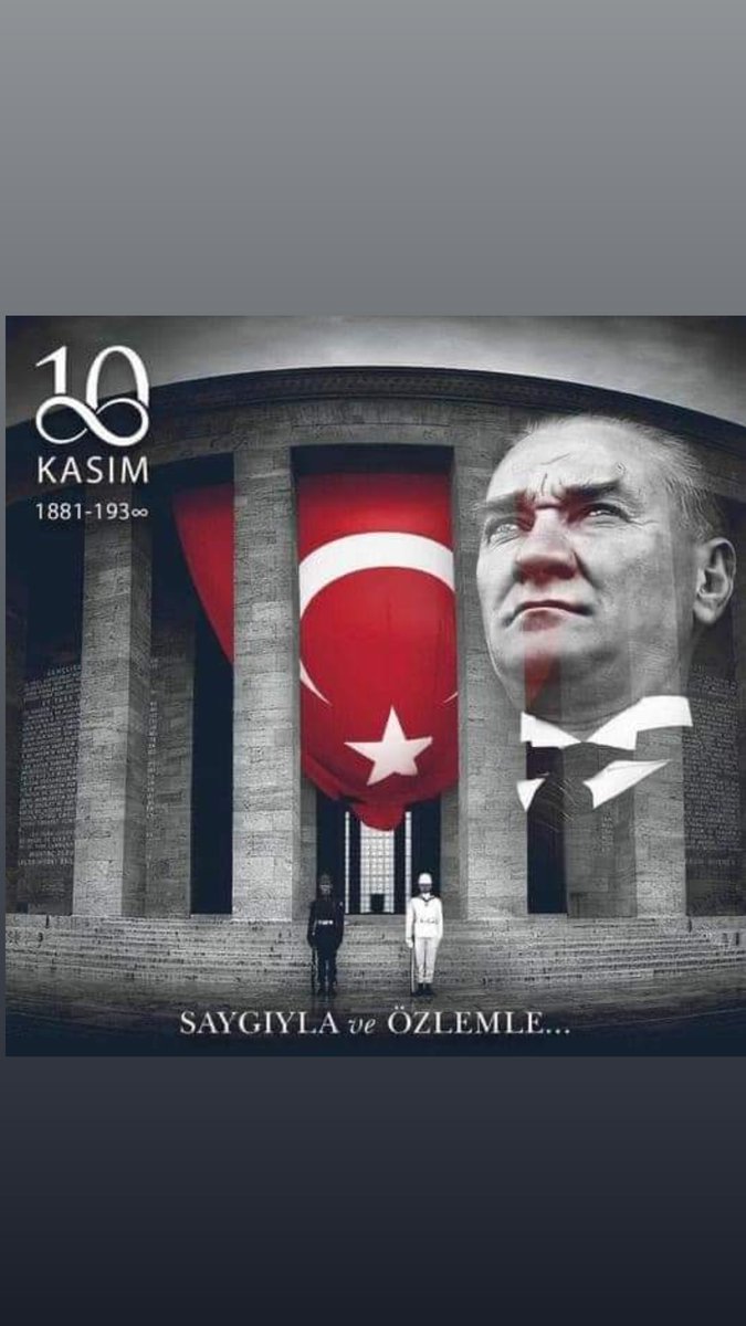 Aramızdan ayrılışının 84. yıl dönümünde Cumhuriyetimizin kurucusu Gazi Mustafa Kemal Atatürk'ü rahmetle ve saygıyla yad ediyorum.