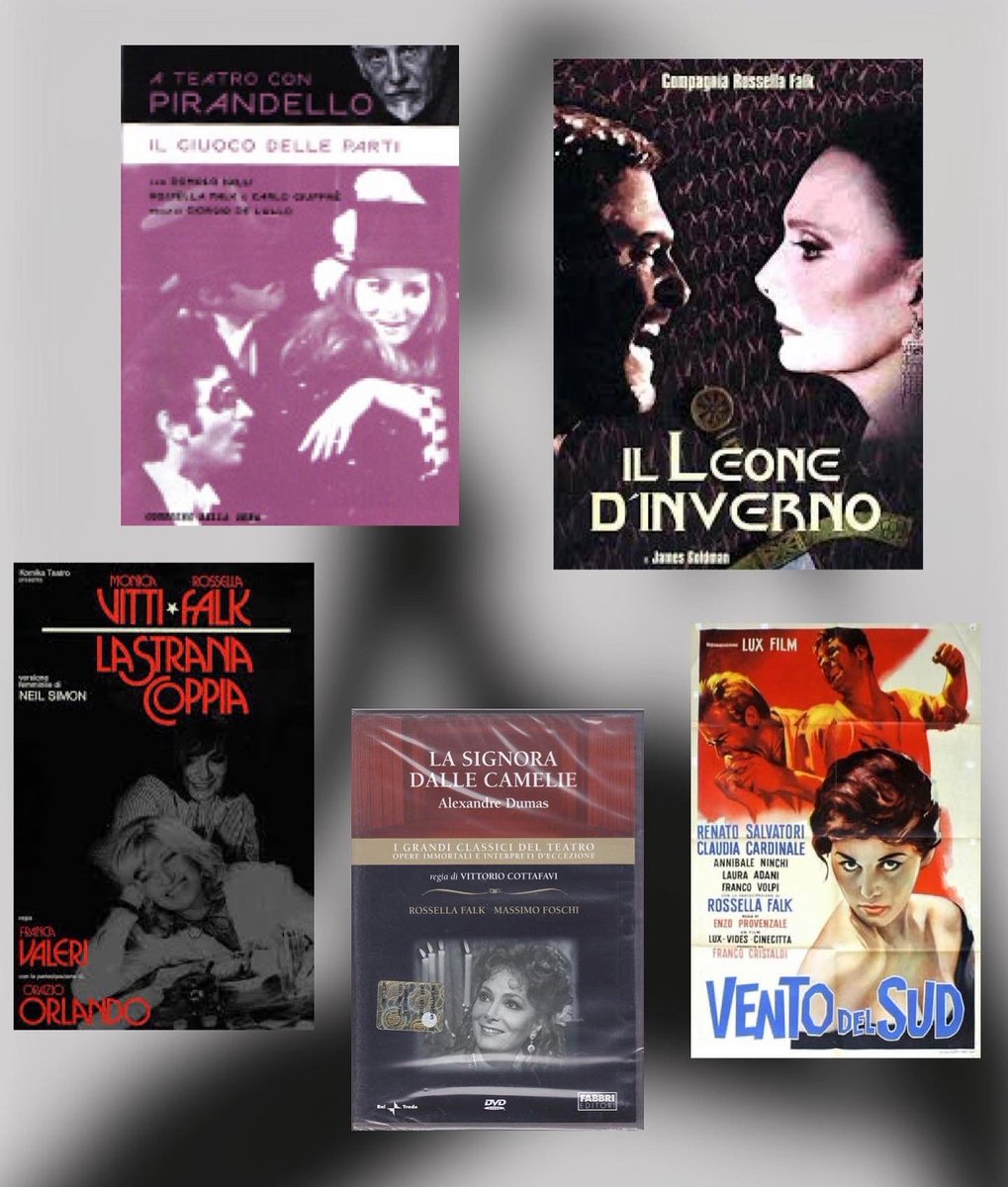 10 novembre 1926 a Roma nasceva una delle nostre grandi attrici Rossella Falk 🎬🎥📺🎭💐♥️
„Io non faccio mai scelte precise, o questo o quello: scelgo semplicemente ciò che mi piace.“
#RossellaFalk