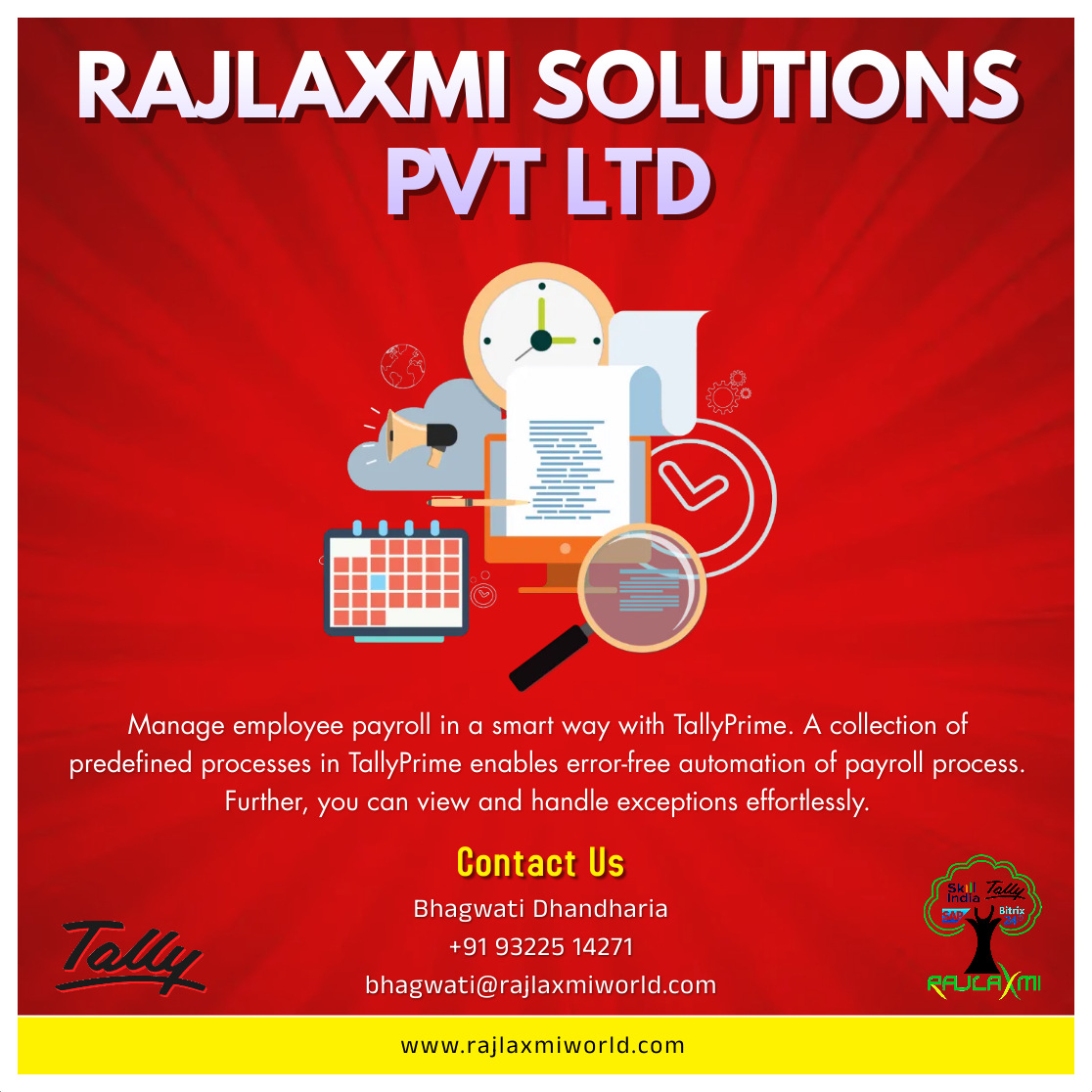 rajlaxmiworld's tweet photo. ..
#tallyprime #tally #tallyerp #tallyAMCService #tallysolutions #tallyservices #TallyAMC #tallysupport #tallysupportservices #AMC #tallysoftware #tss
#tallytraining #tallycustomization #tallynewupdates #amcservice #TallyAddon #rspl #rajlaxmisolutions #RajlaxmiSolutionsPvtLtd
.. https://t.co/BSdfh25DZB