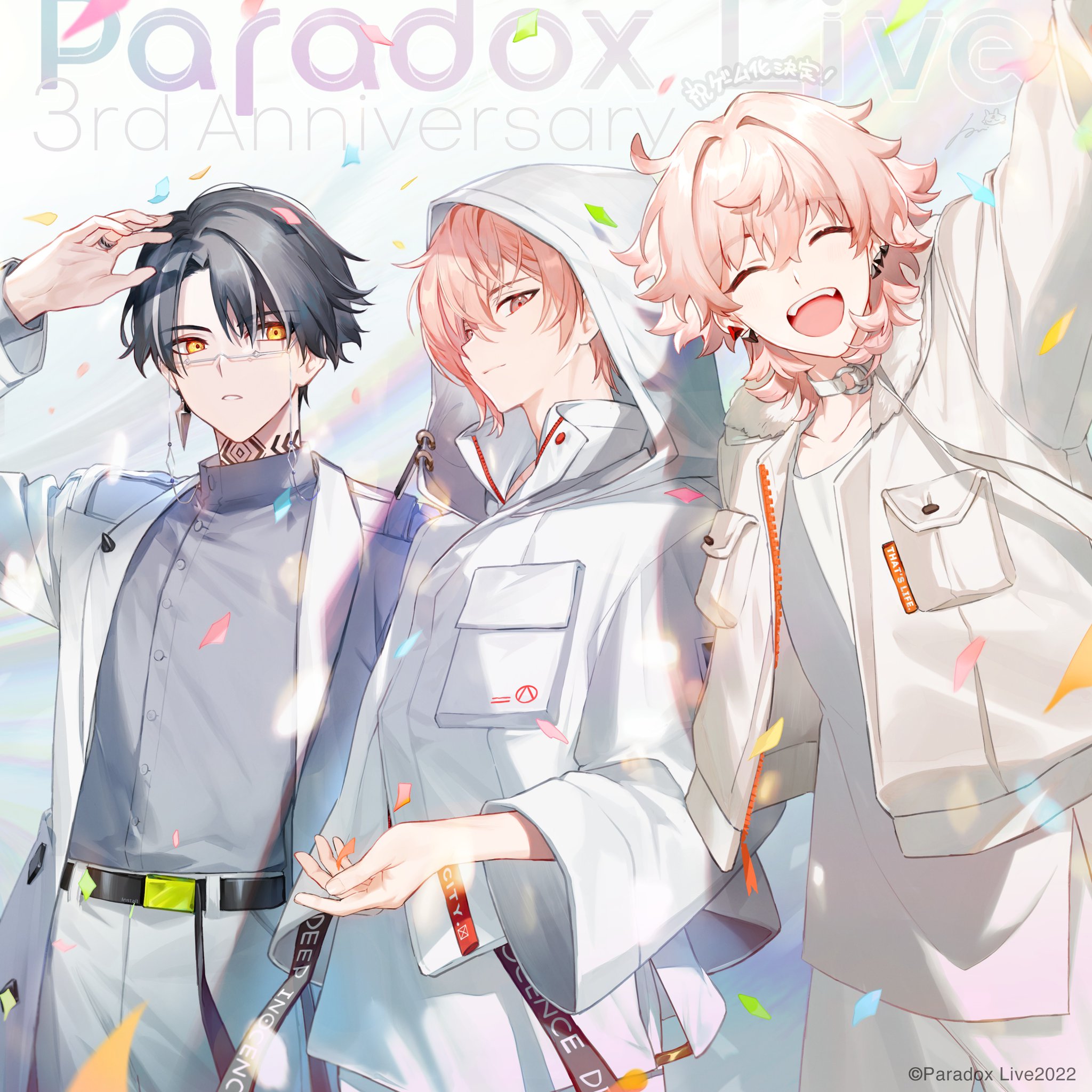 paradox Live パラライ 3周年 缶バッジロクタ1Nm8 21