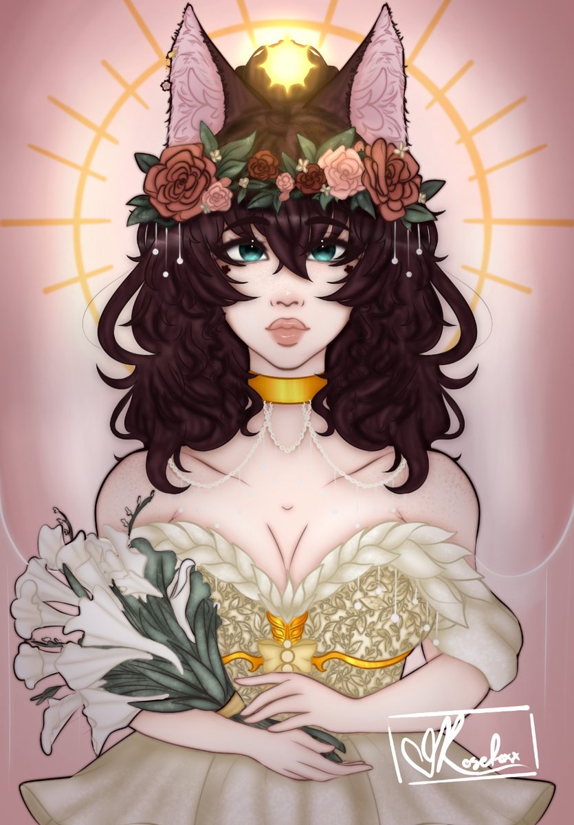 kittywuuuu's tweet photo. Rosefox's rhd coms are opens! 

Prices ~
50k pfp
 75k waist up
 120k full body, 

added halo is 20k

More example down beloww
Please share if you can! 
#rhd #royalehighcommissions #royalehighcommissions  #rhart #roblox https://t.co/F4L2jlmjhY