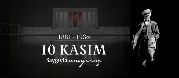Cumhuriyetimizin Kurucusu Gazi Mustafa Kemal ATATÜRK'ün Ebediyete intikalinin 84. yıl dönümünü Saygı ve Rahmetle anıyoruz.