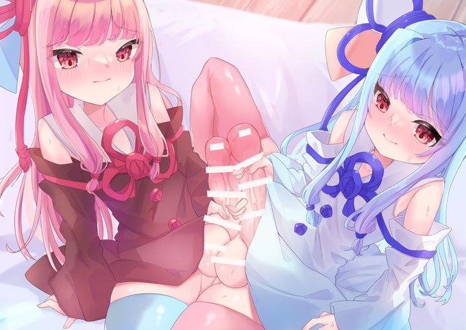 [R-18] ふたなり琴葉 #ふたなり #琴葉葵 #琴葉茜 #琴葉姉妹 #futanari #射精 #ぶっかけ #精液 https://t.co/5GqqAIy0kR 