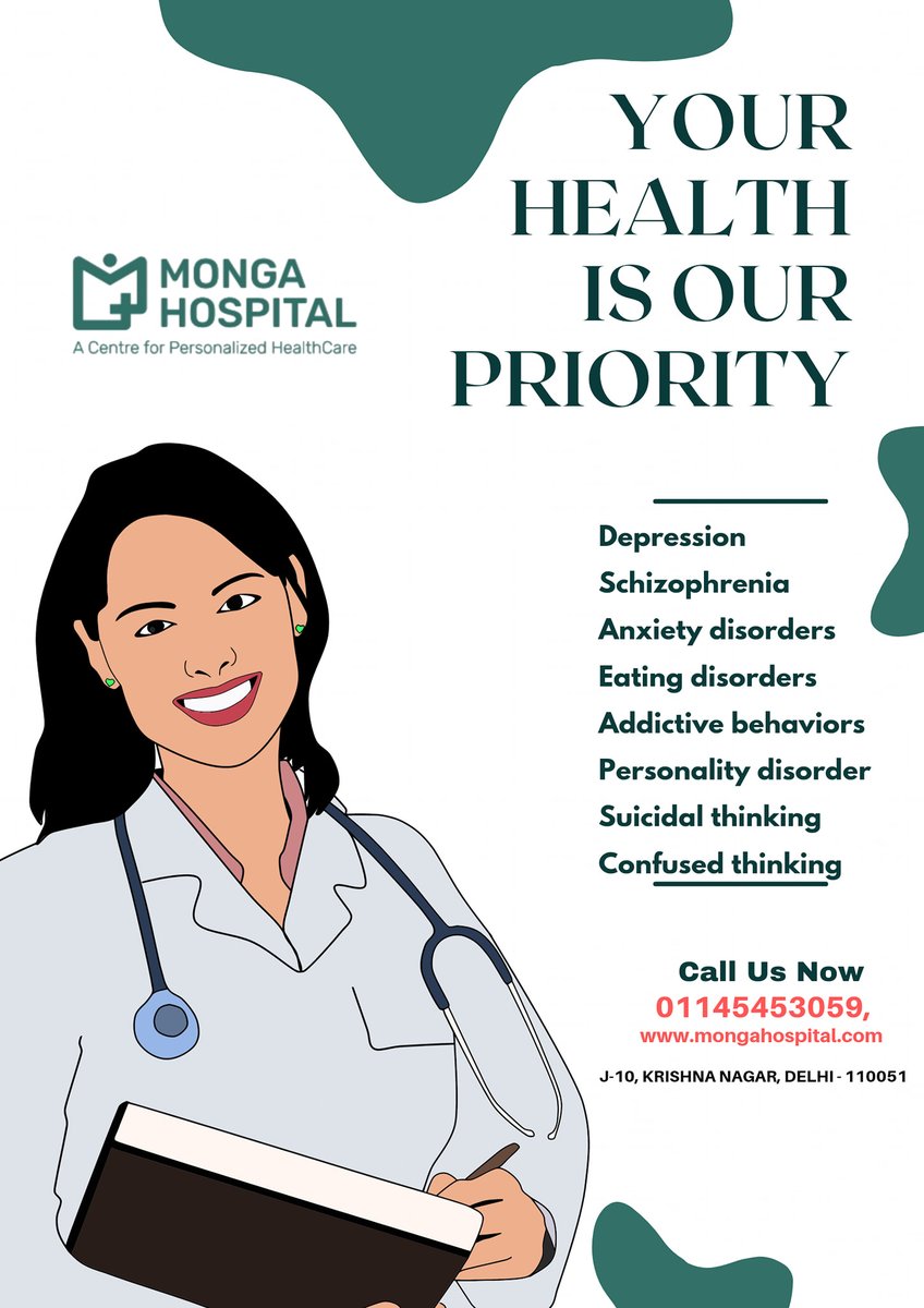 CentreMonga's tweet photo. A psychiatric disorder is a mental illness diagnosed by a mental health professional. Consult to psychiatrist &amp; book your appointment on 01145453059. #mentalhealth #MongaHospital #mindcure https://t.co/aOuYikmTJS