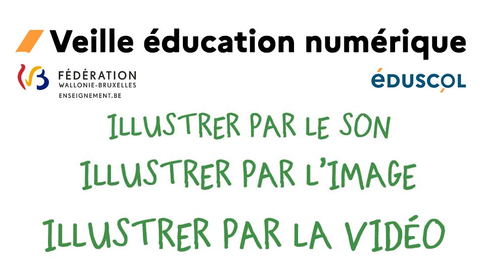 EMI_edu_num's tweet photo. [Veille éducation numérique] Sélection de fiches #DigCompEdu  
👉 illustrer par la vidéo https://t.co/do0yh74Da2
👉 illustrer par l'image https://t.co/fNHgV2e7xd
👉 illustrer par le son https://t.co/bBIchxSMaq
👉 comprendre et appliquer le #RGPD en classe https://t.co/KShyH7f9Ql https://t.co/S81iV2fv0b