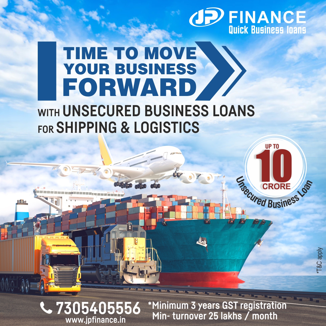jpfinance4's tweet photo. #unsecuredbusinessloans for #Shipping & #Logistics businesses. Forget the hassles and be on the move with the hassle free, unsecured & #quickbusinessloans for Shipping and Logistics. Experience growth with the @jpfinance4 - private finance company
https://t.co/7SRwM3VGMM https://t.co/oUIDQiVD0T