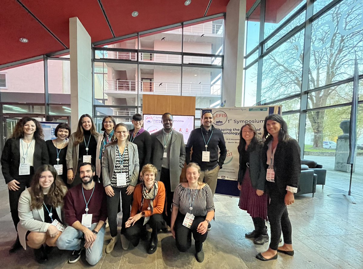 yEFIS (@y_efis) on Twitter photo We are ready to welcome all the <a href="/y_efis/">yEFIS</a> community <a href="/MDC_Berlin/">Max Delbrück Center</a> for our 1st symposium!
<a href="/EFIS_Immunology/">EFIS</a> <a href="/EurJImmunol/">European Journal of Immunology</a> <a href="/iuis_online/">International Union of Immunological Societies</a> <a href="/YI_TSI/">Young Immunologists in TSI</a> <a href="/syis_ecr/">Swiss Young Immunologists Society (SYIS)</a> <a href="/CYImmunologists/">Czech Young Immunologists</a> <a href="/YI_dgfi/">DGFI Young Immunologists</a> <a href="/kuriosera/">Anne Hahn</a> <a href="/ramibechara/">Rami Bechara</a> <a href="/KellerMossadegh/">keller</a> <a href="/MyriamNabhan/">Myriam Nabhan</a> <a href="/KathaGlosse84/">Katharina Glosse</a> <a href="/NatBennett8/">Nat Bennett</a> <a href="/LatorreDanielaa/">Daniela Latorre</a> We are ready to welcome all the <a href="/y_efis/">yEFIS</a> community <a href="/MDC_Berlin/">Max Delbrück Center</a> for our 1st symposium!
<a href="/EFIS_Immunology/">EFIS</a> <a href="/EurJImmunol/">European Journal of Immunology</a> <a href="/iuis_online/">International Union of Immunological Societies</a> <a href="/YI_TSI/">Young Immunologists in TSI</a> <a href="/syis_ecr/">Swiss Young Immunologists Society (SYIS)</a> <a href="/CYImmunologists/">Czech Young Immunologists</a> <a href="/YI_dgfi/">DGFI Young Immunologists</a> <a href="/kuriosera/">Anne Hahn</a> <a href="/ramibechara/">Rami Bechara</a> <a href="/KellerMossadegh/">keller</a> <a href="/MyriamNabhan/">Myriam Nabhan</a> <a href="/KathaGlosse84/">Katharina Glosse</a> <a href="/NatBennett8/">Nat Bennett</a> <a href="/LatorreDanielaa/">Daniela Latorre</a>