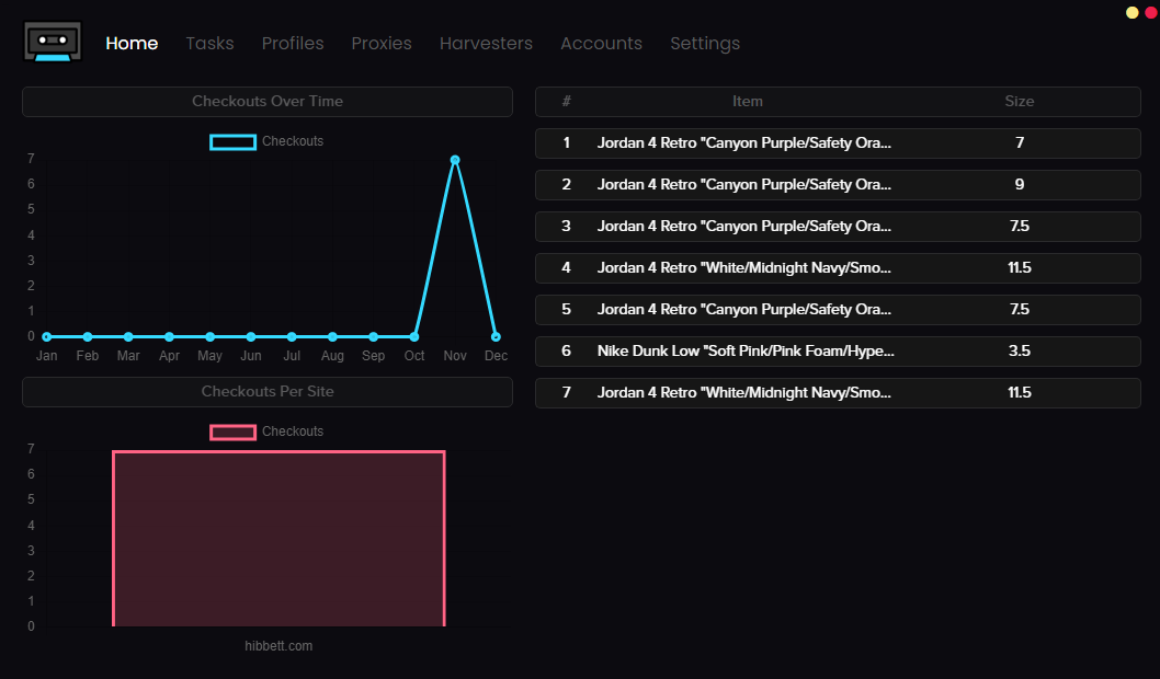 mcresells's tweet photo. All in 2 days🤖 @AnalogAIO @AshburnProxies @TheXYZStore https://t.co/YjpmM7Y4UV