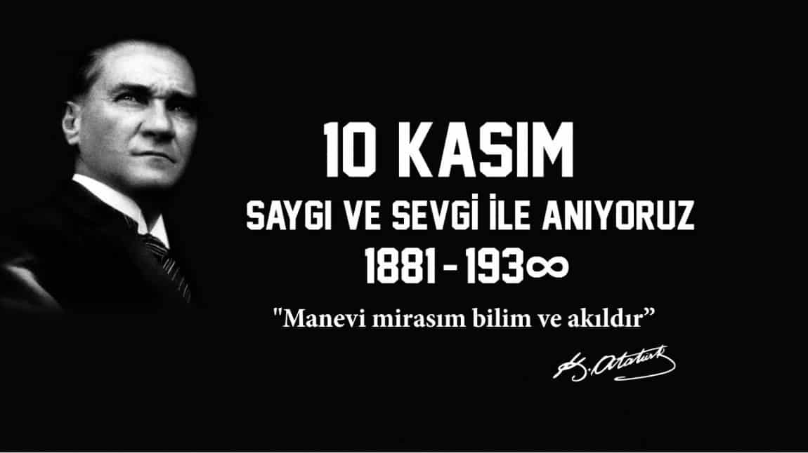 HayriAslanOOkul's tweet photo. Türkiye Cumhuriyeti'nin kurucusu Ulu Önder Mustafa Kemal Atatürk'ü ölümünün 84. yılında minnet, saygı ve özlemle andık.
https://t.co/OaytyblOl4 https://t.co/rq21s2xKji