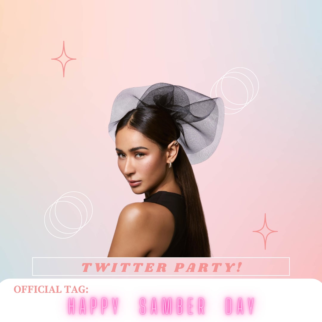 SAMbayanan__OFC's tweet photo. TWITTER PARTY STARTS NOW!

Let's celebrate SamBer's birthday in twitter. Shower her with positive words using our tag.

HAPPY SAMBER DAY https://t.co/G19yIEJAGU