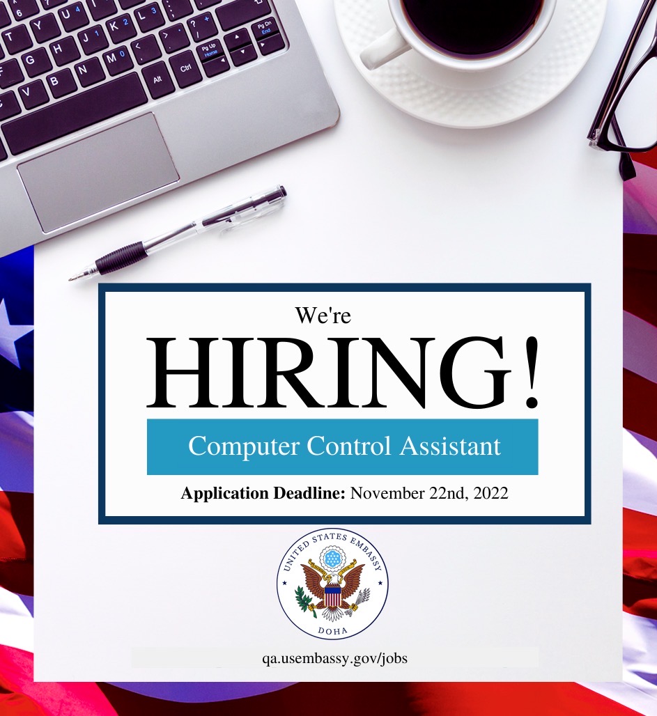 U.S. Embassy in Qatar on Twitter "U.S. Embassy Doha is hiring. Visit